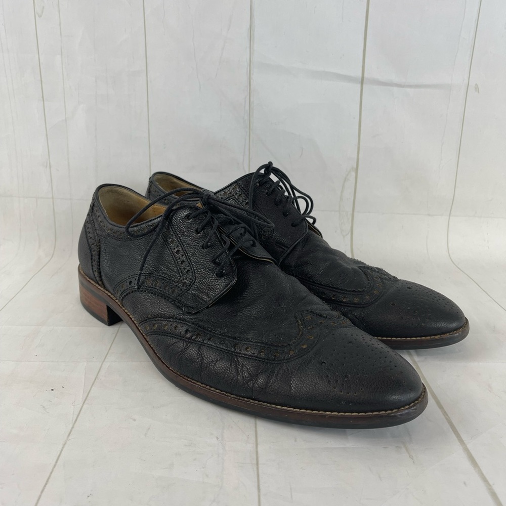 Cole Haan Black Wingtip Oxfords Size 11